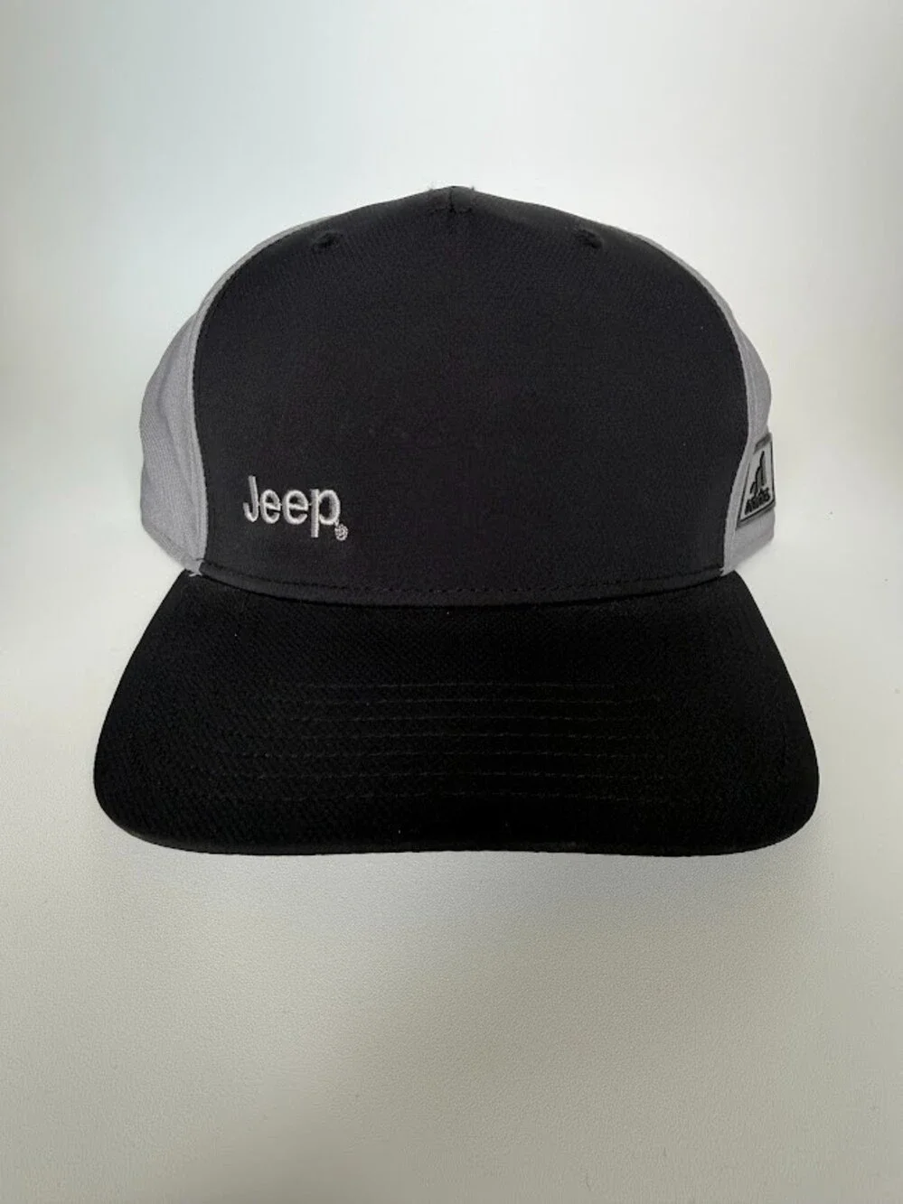adidas Golf Men's Jeep Snapback Hat Black Grey Performance Mesh Cap OSFM